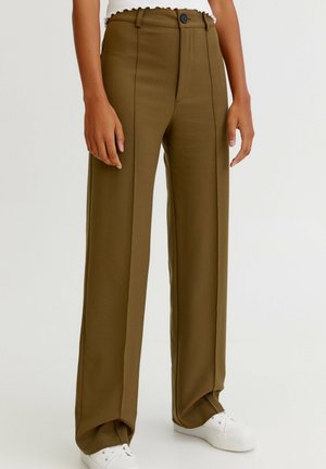 Broek - dark green