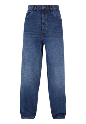 Urban Classics HEAVY OUNCE - Brīva piegriezuma džinsi - new dark blue washed