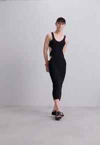 REAMEREI VISCOSE KNIT DRESS - Φόρεμα ημέρας - black
