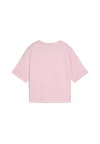 Puma CROPPED LOGO TEE - Marškinėliai su spaudiniu - pink lilac