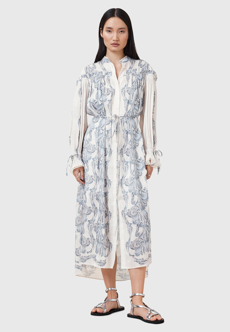 AllSaints DELPHINE  - Vestido camisero - lita soft blue