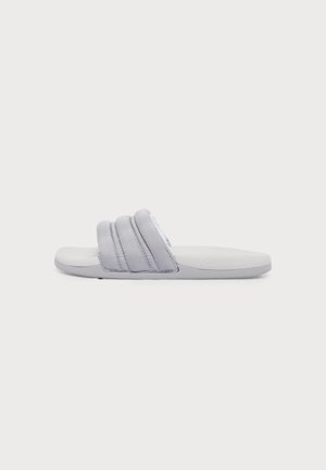 adidas Sportswear ADILETTE COMFORT - Sandales de bain - grey two/grey one/crystal sky