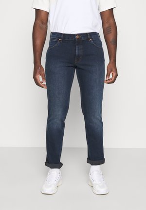 Jeans Straight Leg - dark-blue denim