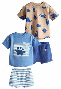 Next - 4 PACK REGULAR FIT - Shortsit - blue neutral Pienoiskuva 1