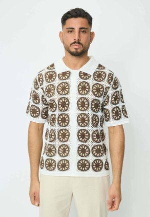 À MANCHES COURTES - Chemise - camel