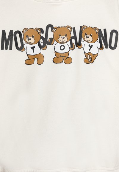 MOSCHINO HOODED UNISEX - Felpa con cappuccio - cloud