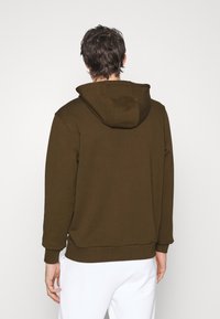 HUGO Felpa con cappuccio - dark green