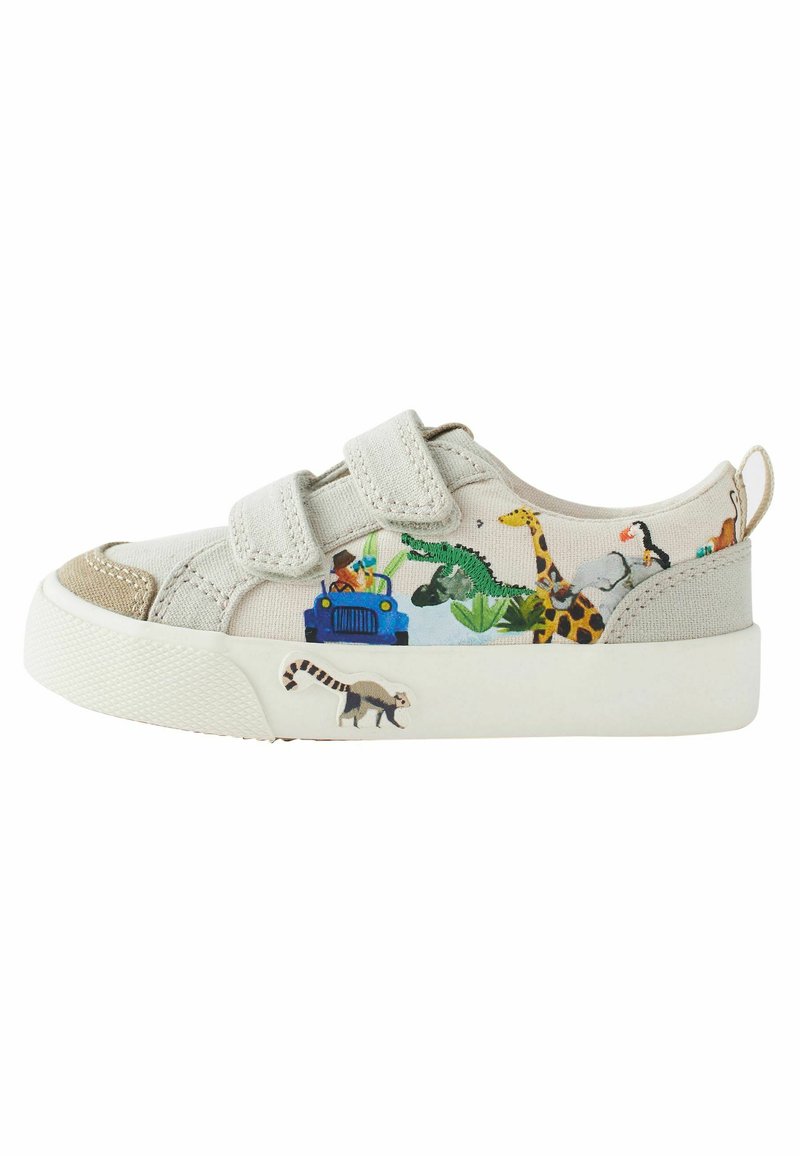 Next TWO FASTENING FIT - Klettschuh - neutral safari animal