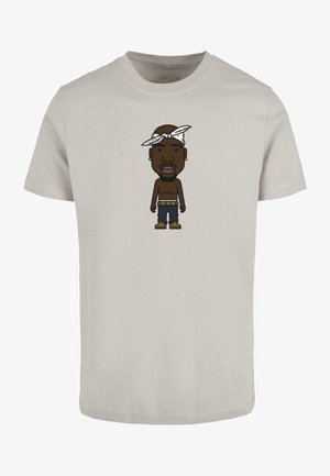 Mister Tee, SKETCH - Trükipildiga T-särk - lightasphalt