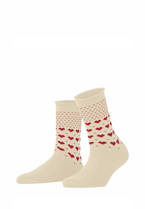 Esprit WARMING HEARTS SOCKEN - Calze - creme