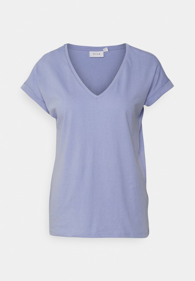Damen T-Shirts | Vila VIDREAMERS V NECK T-Shirt basic pale iris/hellblau - ZJ85586 Damen T-Shirts | Vila VIDREAMERS V NECK T-Shirt basic pale iris/hellblau - ZJ85586