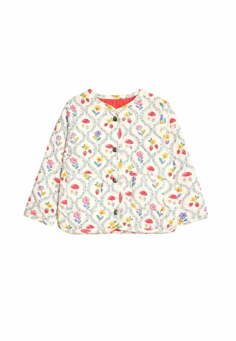 JoJo Maman Bébé TOADSTOOL FLORAL  REGULAR FIT - Vinterjacka - fuchsia