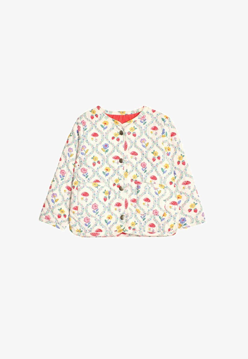 JoJo Maman Bébé TOADSTOOL FLORAL REGULAR FIT - Vinterjacka - fuchsia