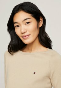 Tommy Hilfiger STITCH BOAT - Maglione - beige