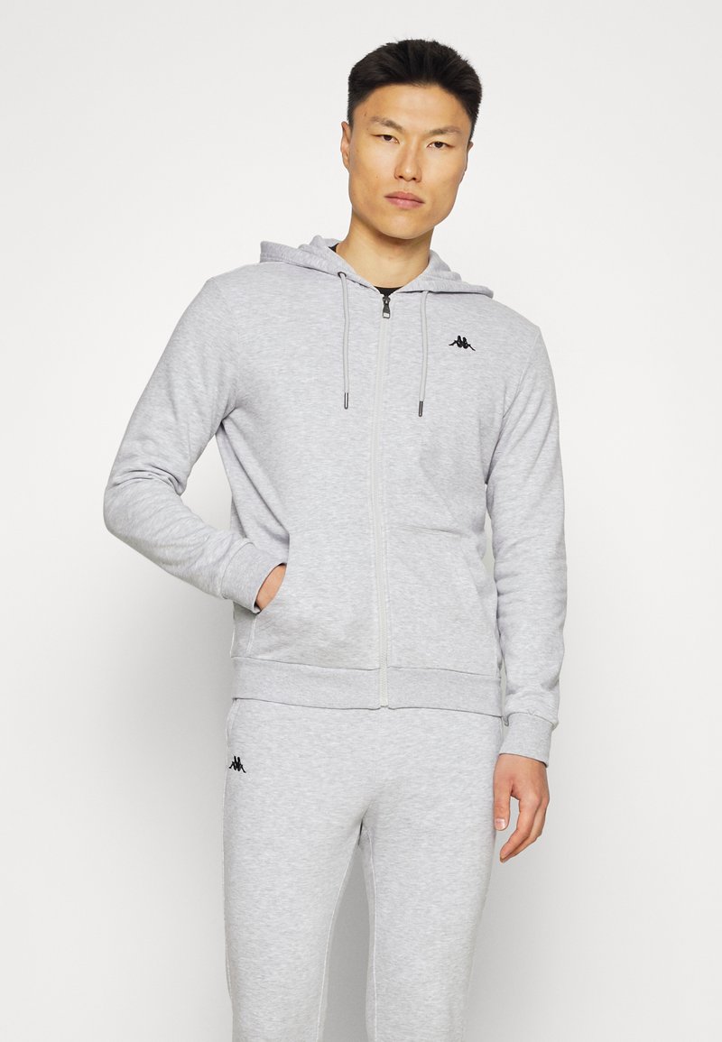 Kappa Tracksuit high rise melange/grey Zalando.co.uk