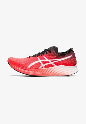 MAGIC SPEED - Competition running shoes - sunrise red/white