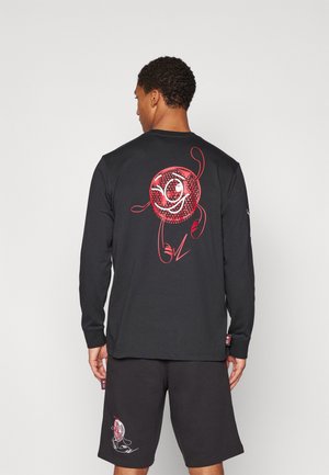 AJAX GRAPHIC LONGSLEEVE - Long sleeved top - black