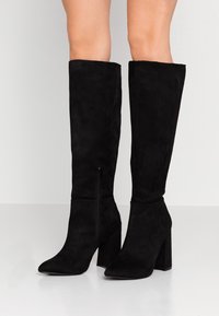 Even&Odd Bottes à talons hauts - black