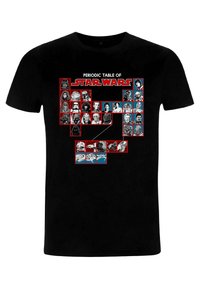Star Wars STAR WARS: CLASSIC HERO CHART UNISEX - Camiseta estampada - black