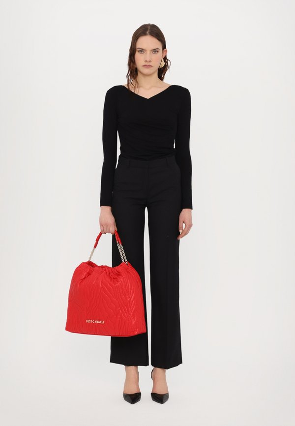 QUILTED ZEBRA - Handbag - barbados cherry