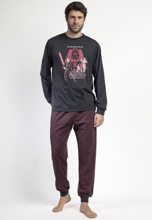 MANGA LARGA THE FORCE BE WITH YOU SET - Conjunto de pijama - marengo