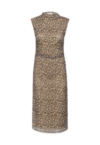 LOREEN - Etui-jurk - black reg leo