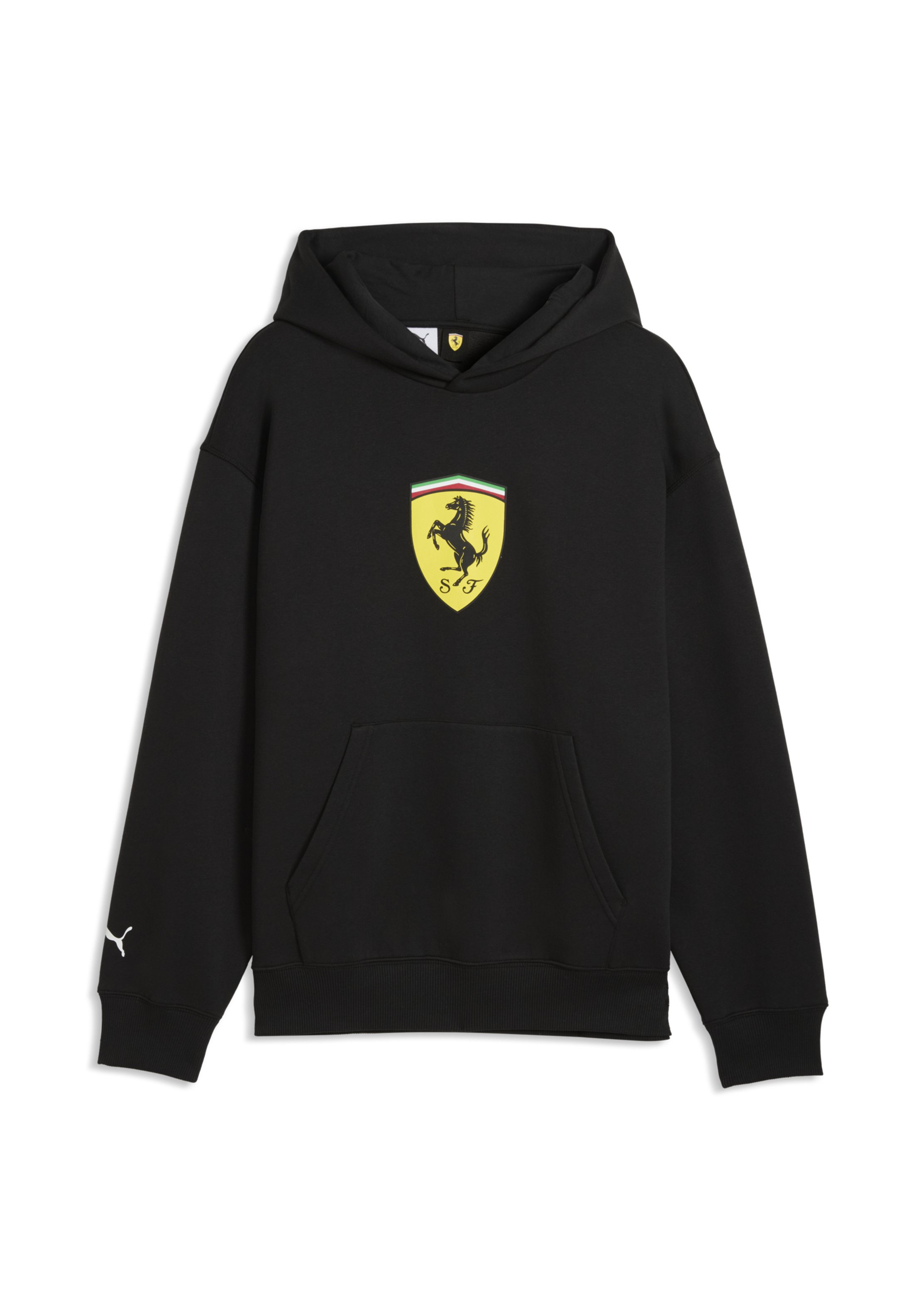 Puma SCUDERIA FERRARI SHIELD - Mikina s kapucí - black
