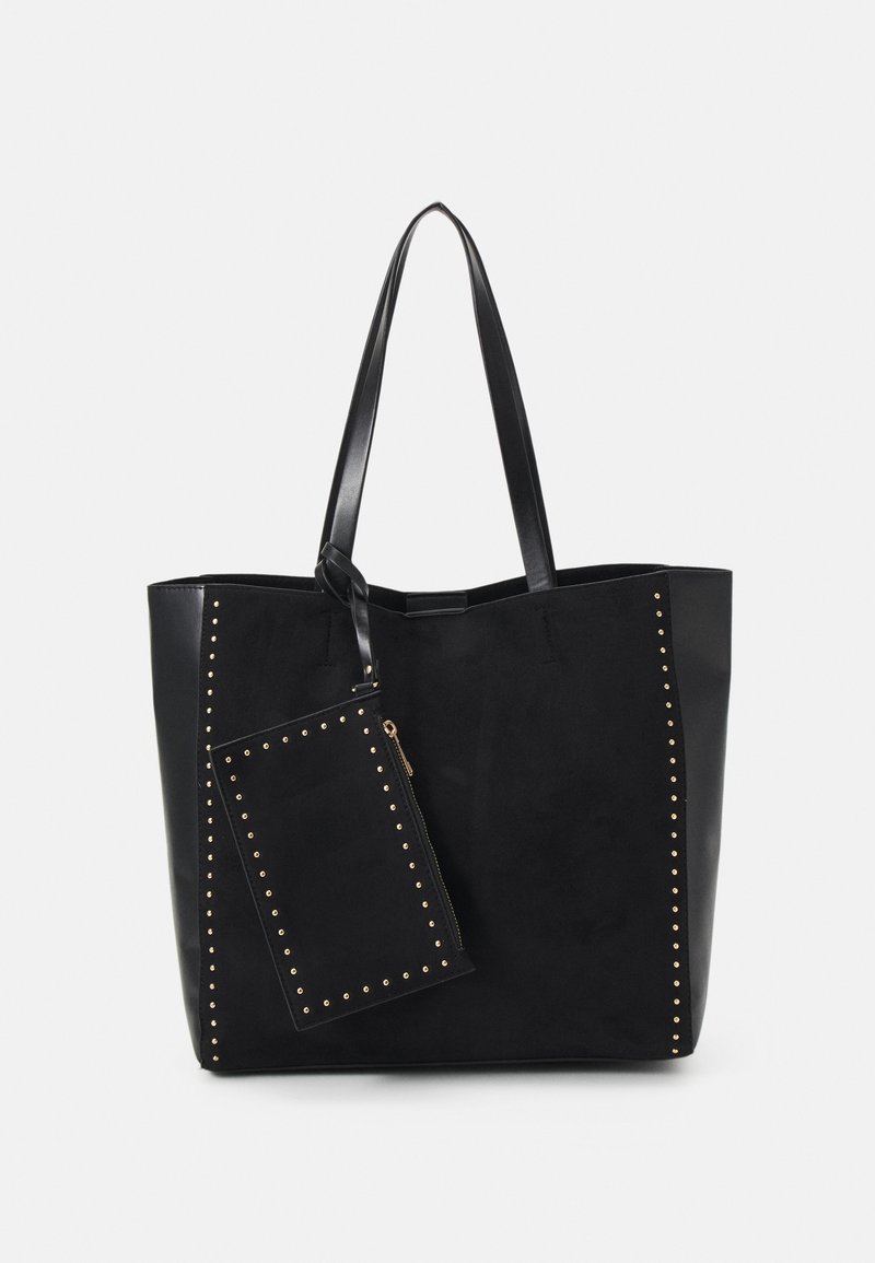 BORSA SHOPPER TINTA UNITA CON LOGO BORSA SHOPPER TINTA UNITA CON LOGO