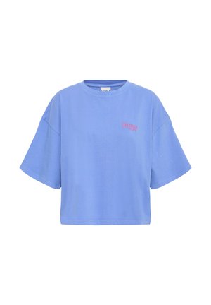 ICHI, IHNICA SS4 - T-shirt imprimé - wedgewood   very berry