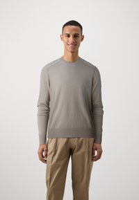 Belstaff KERRIGAN CREW NECK JUMPER - Pulover - chrome grey
