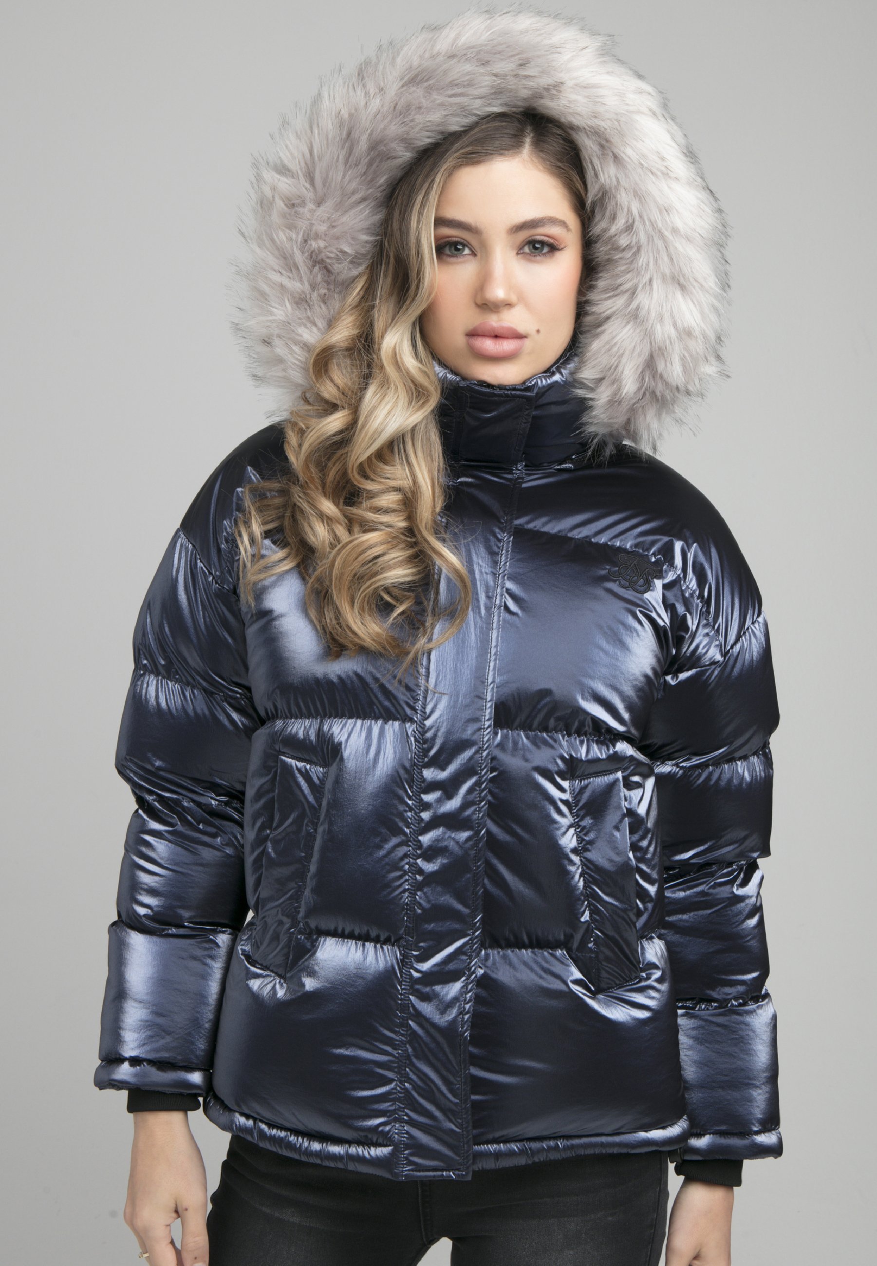 SIKSILK Chaqueta de invierno - navy/azul marino - Zalando.es