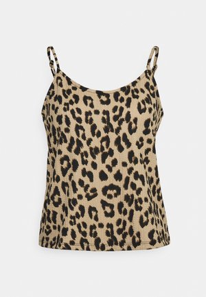 VMLGELINA SINGLET - Top - travertine