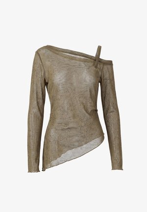 faina, SCHIESSER - Blouse - dark beige