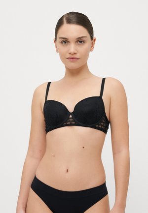 HALF CUP BRA - Bøyle-BH - black