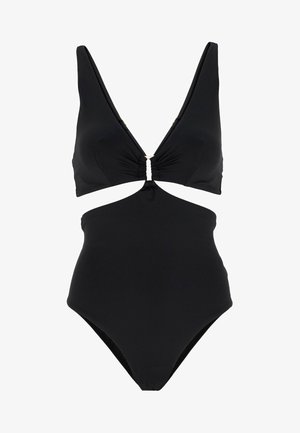 Mint Velvet PLUNGE HARDWARE - Badpak - black