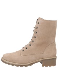Solidus KINGA - Bottines à lacets - beige