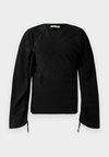 WRINKLE - Блуза - black