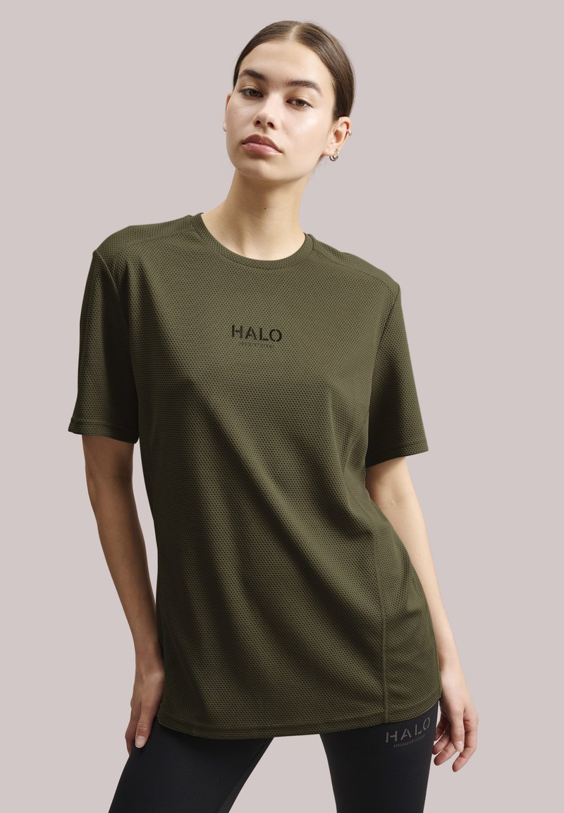 HALO TShirt print morel/hellbraun Zalando.de