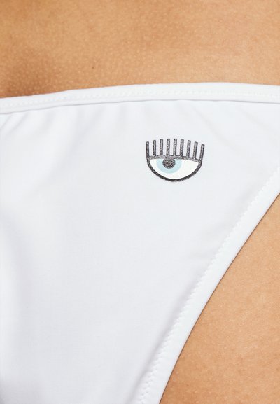CHIARA FERRAGNI SIDE-TIE BRIEF - Κάτω μέρος μπικίνι - white