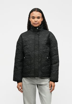QUILTED JACKET - Light jacket - black