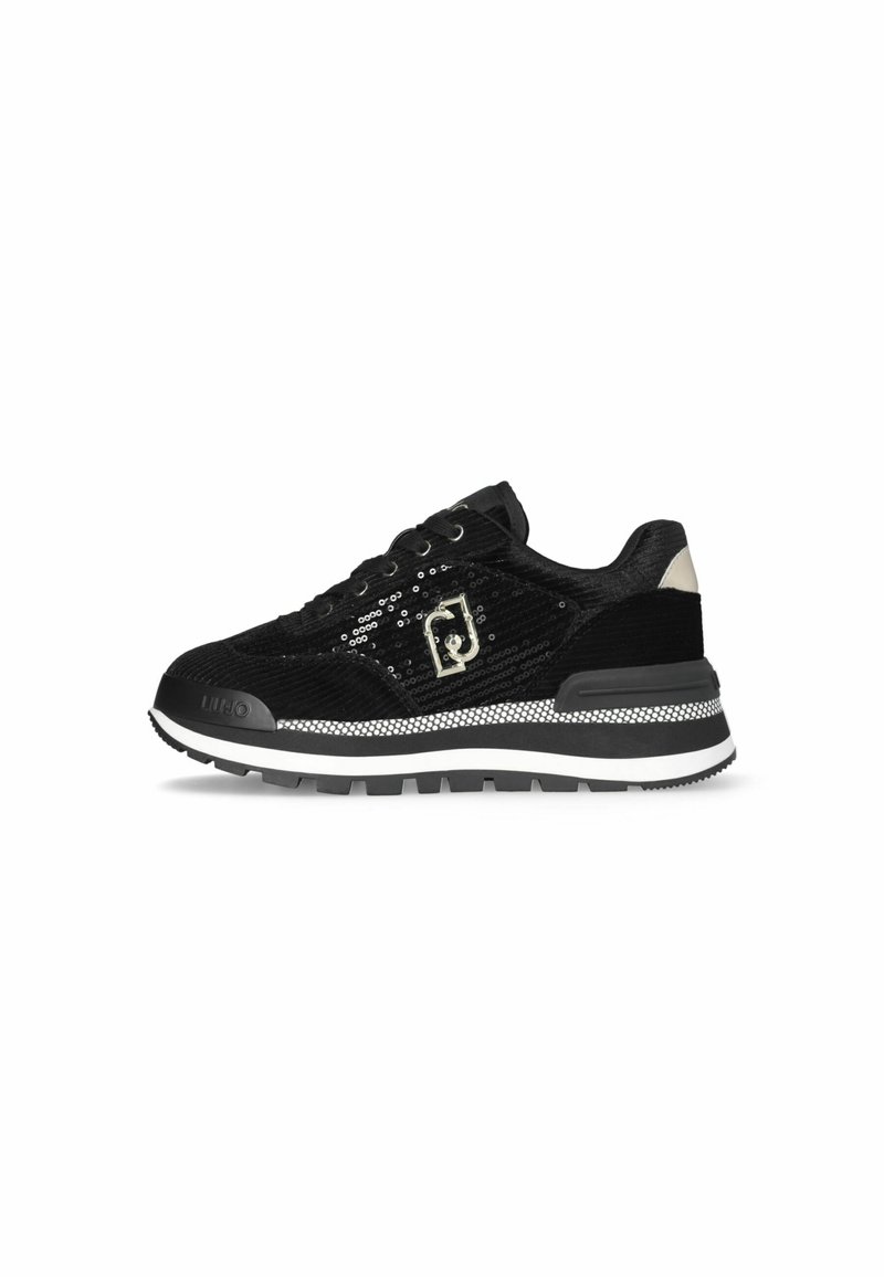 LIU JO WITH SEQUINS - Sneakers basse - black