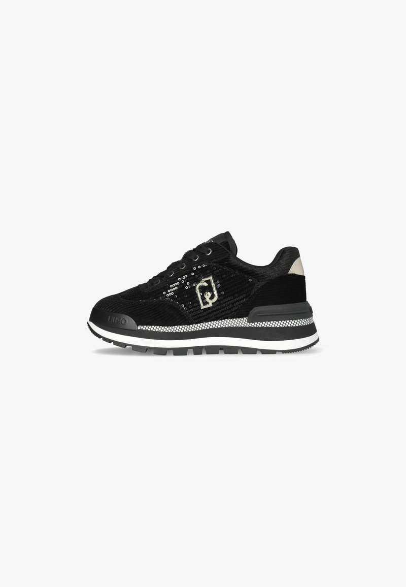 LIU JO WITH SEQUINS - Sneakers laag - black