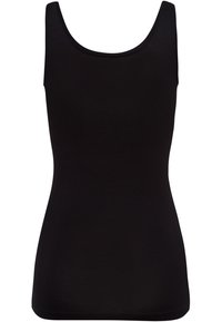 Hanro ACHSEL - Maglietta intima - black