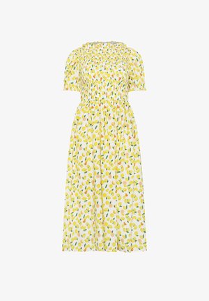 Pixie Girl, PETITE MIDI DRESSES - Vestido informal - lemon