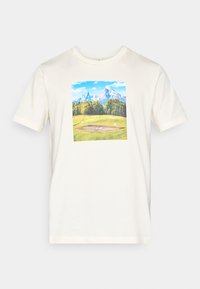 ESCAPE ALPINE - T-shirt med print - off white