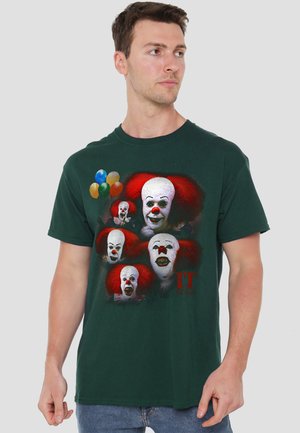 Cotton Soul, IT 1990/MANY FACES OF PENNYWISE - Print T-shirt - dark green
