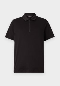 SLEEK ZIP POLO - Poloskjorter - black