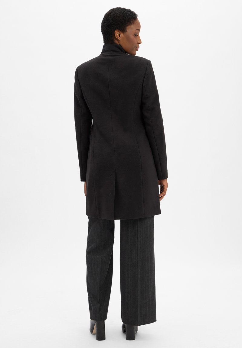 comma COMMA MANTEL Kurzmantel schwarz Zalando