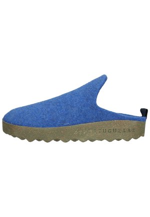 Mules - indigo blue