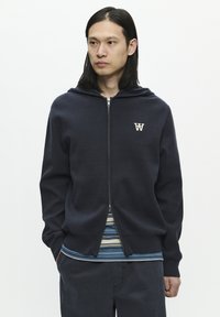 DOUBLE A BY W.W. CURT ZIPPER - Strickjacke - salute